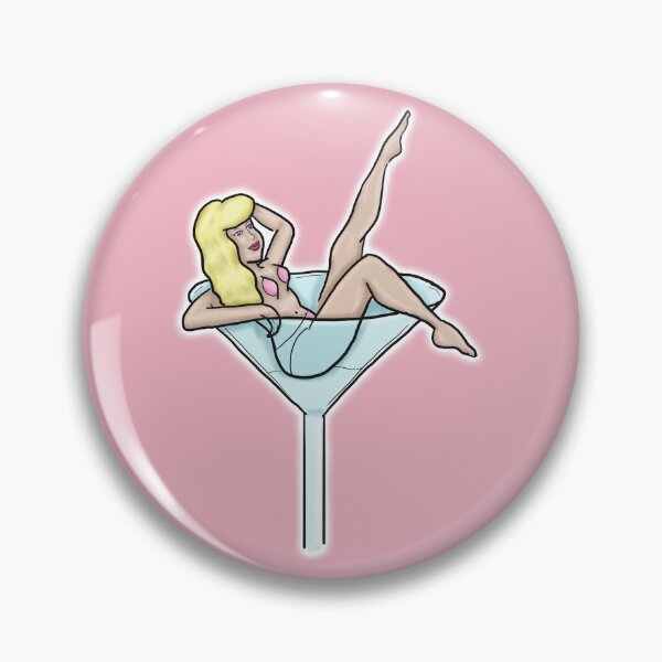 Item preview, Martini Time- Rosa designed and sold by TesiaMarieArt.