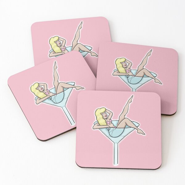 Item preview, Martini Time- Rosa designed and sold by TesiaMarieArt.
