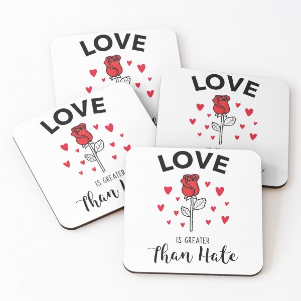 Item preview, Love Is Greater Than Hate designed and sold by AmberSiraj.
