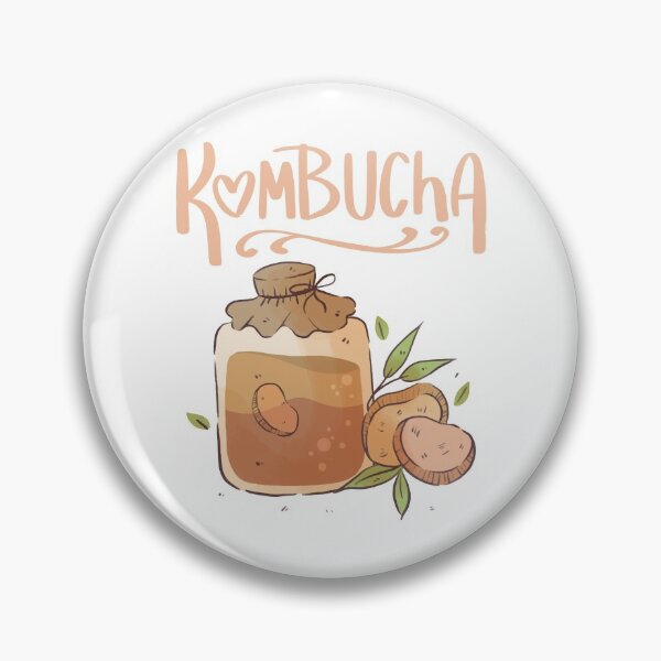 Item preview, Healthy Homemade Kombucha in a Jar designed and sold by DesignByJK.