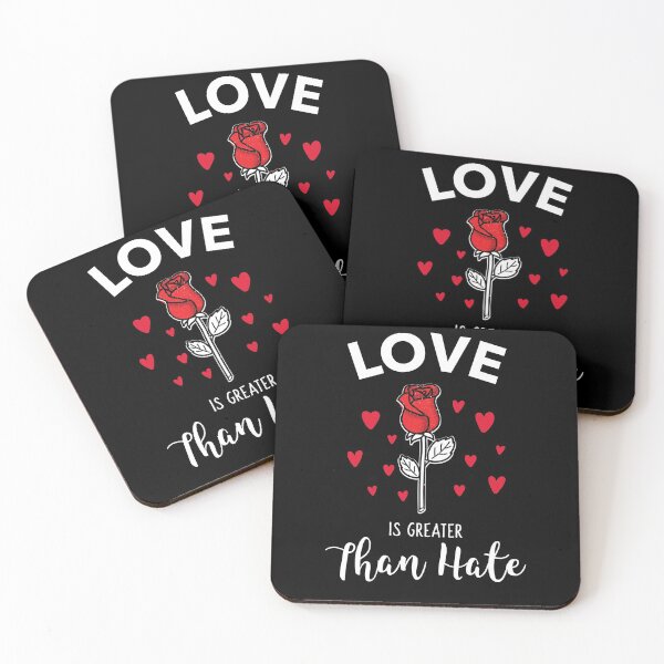 Item preview, Love Is Greater Than Hate designed and sold by AmberSiraj.