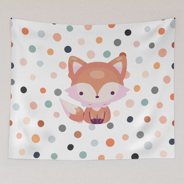 Item preview, cute fox to decorate baby designed and sold by kidsdom.