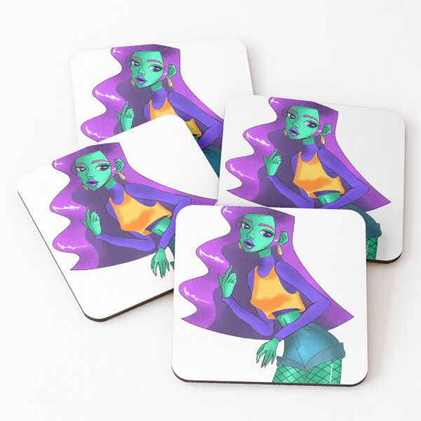 Item preview, 80s Monster Girl designed and sold by UniCatCreations.