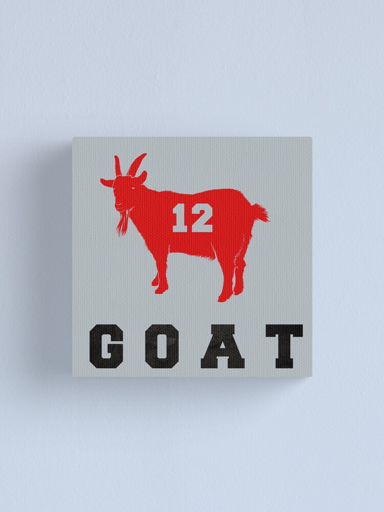 Tom Brady 'The Goat' - Tampa Bay Buccaneers | Canvas Print