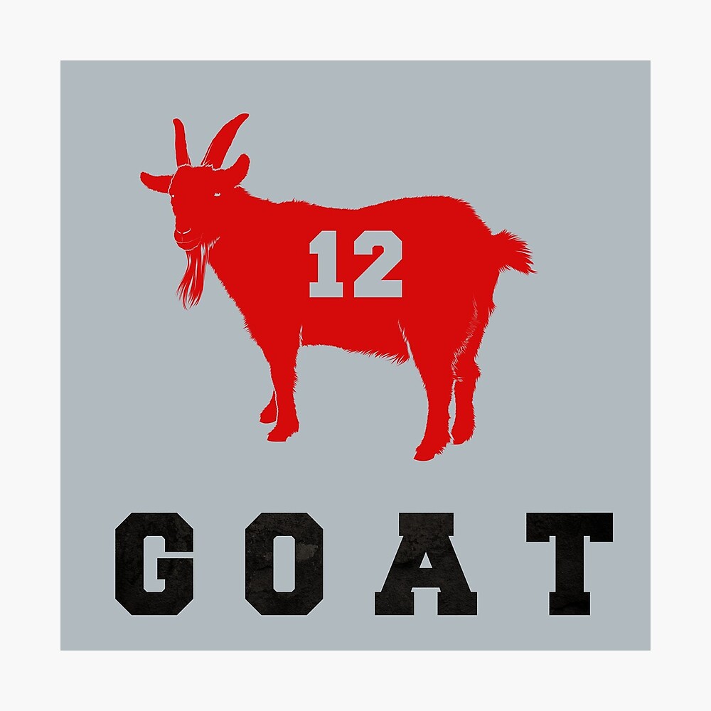 : We Got Good Brady 6 Rings Poster Tom Goat Poster: Posters &  Prints