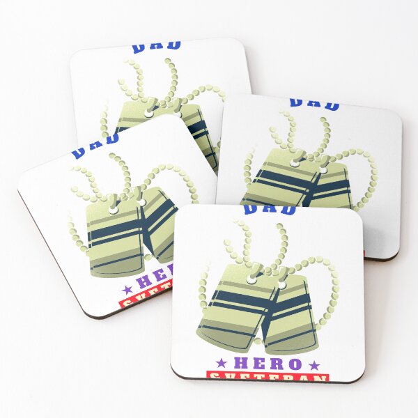 Item preview, Dad Hero and Veteran designed and sold by vampbabe54.