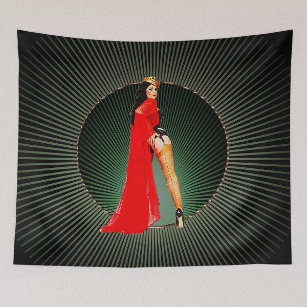 Item preview, Pinup Girl Xarah - Red Retro Royalty - 50s designed and sold by Xarah.