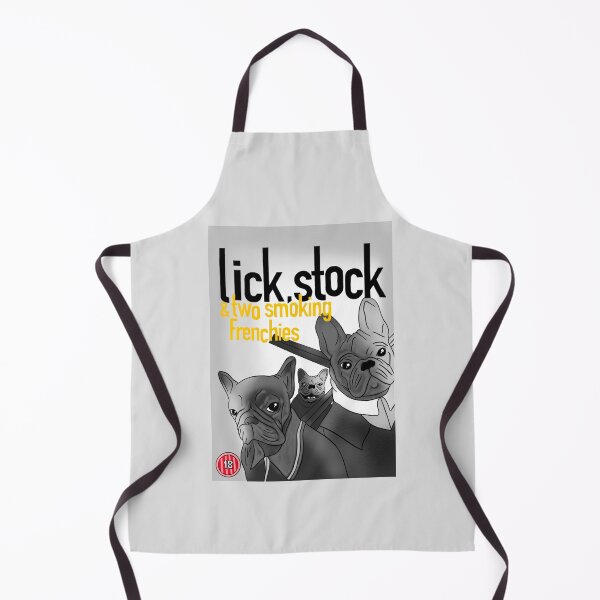 Item preview, Lick Stock & two smoking Frenchies designed and sold by Proud Pawz.