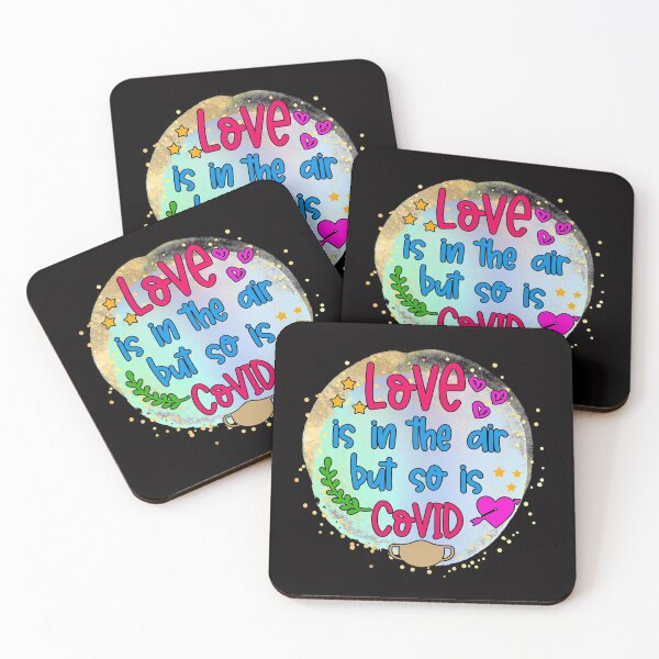 Item preview, Love Is In The Air But So Is Covid Funny Valentines Day designed and sold by sasigifts.
