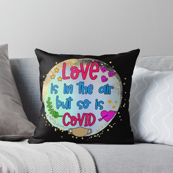 Item preview, Love Is In The Air But So Is Covid Funny Valentines Day designed and sold by sasigifts.