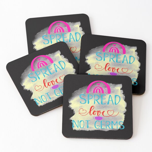 Item preview, Spread Love Not Germs Funny Valentines Day   designed and sold by sasigifts.