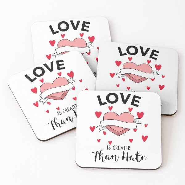 Item preview, Love Is Greater Than Hate designed and sold by AmberSiraj.