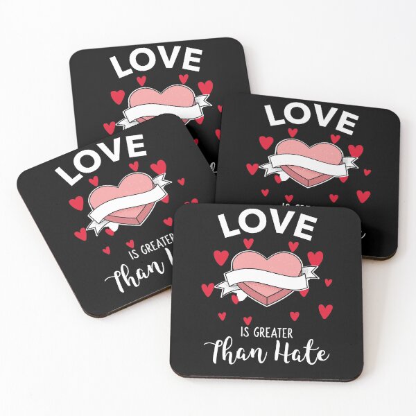 Item preview, Love Is Greater Than Hate designed and sold by AmberSiraj.