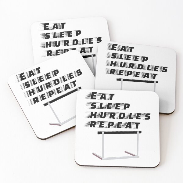Item preview, eat sleep hurdles repeat designed and sold by Sinovius.