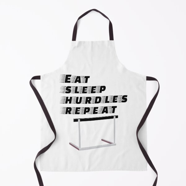 Item preview, eat sleep hurdles repeat designed and sold by Sinovius.
