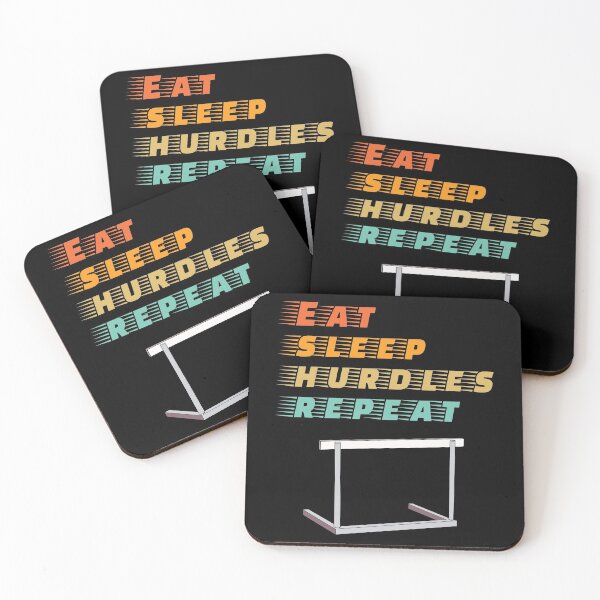 Item preview, eat sleep hurdles repeat designed and sold by Sinovius.