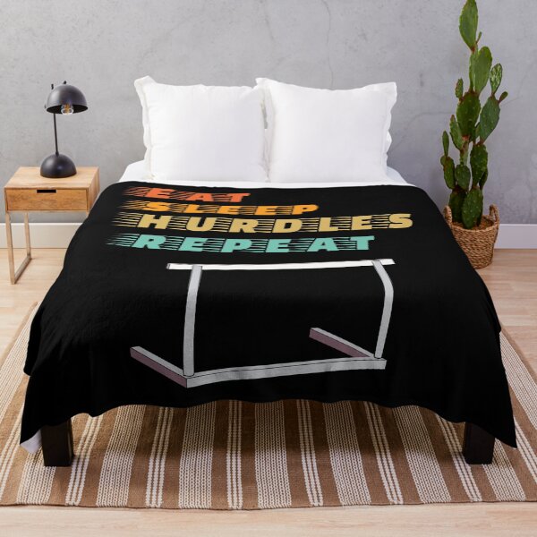 Item preview, eat sleep hurdles repeat designed and sold by Sinovius.