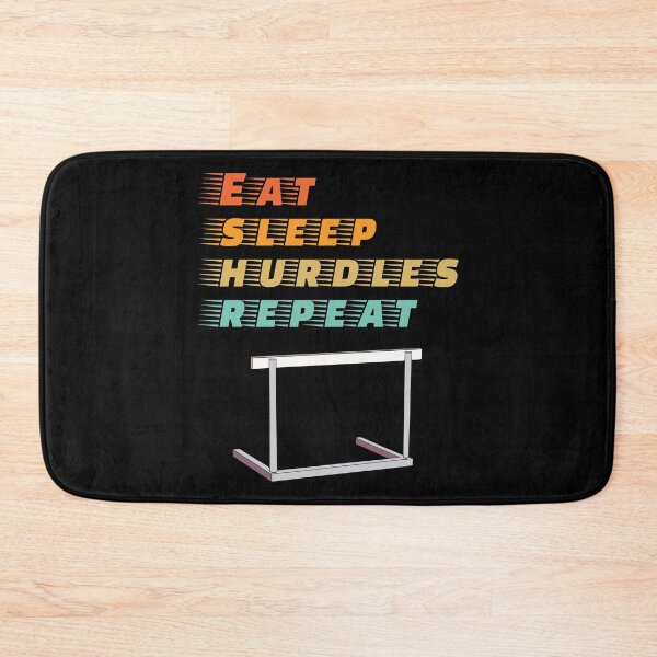 Item preview, eat sleep hurdles repeat designed and sold by Sinovius.