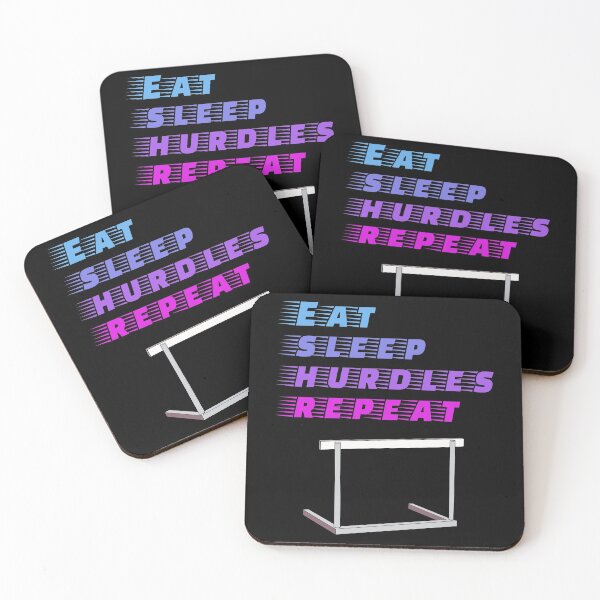 Item preview, eat sleep hurdles repeat designed and sold by Sinovius.