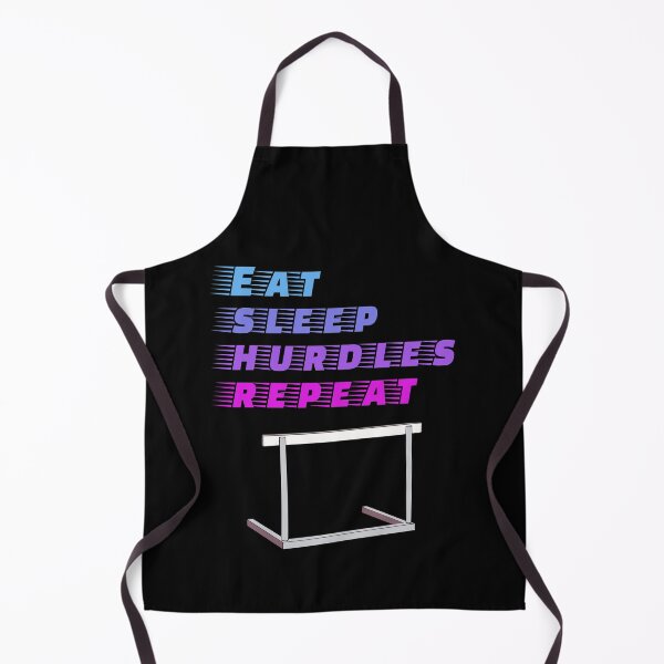 Item preview, eat sleep hurdles repeat designed and sold by Sinovius.