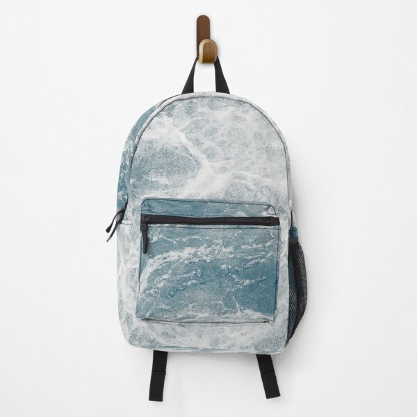Item preview, Copy of dark and light blue rough ocean water waves designed and sold by The Red Shop.