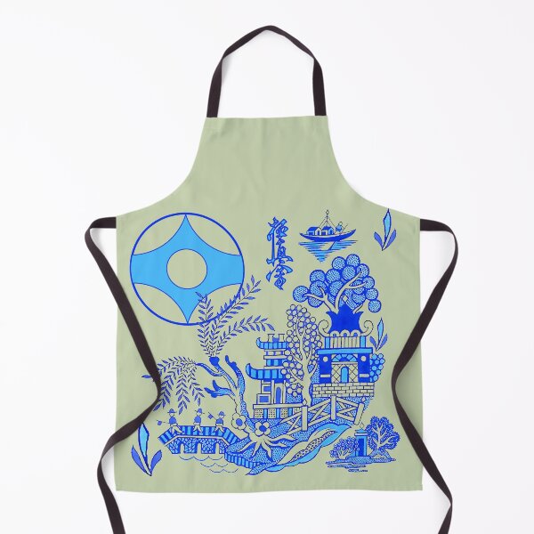Item preview, Kyokushin Karate Castle Willow Scene - Martial Arts designed and sold by Zanshin-Art.