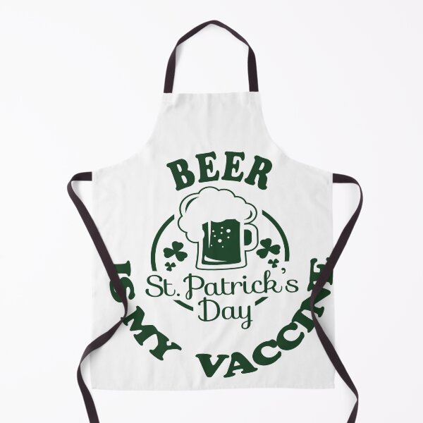 Item preview, Beer is my vaccine - funny St. Patrick's Day design designed and sold by youngdstag.