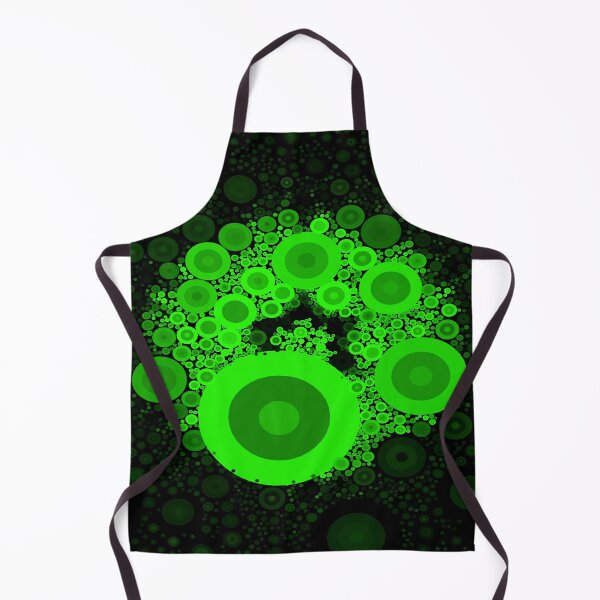 Item preview, Cute Aesthetic Green Cercles pattern gift for digital art lover  designed and sold by AYACHI90.