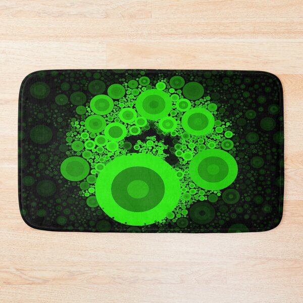 Item preview, Cute Aesthetic Green Cercles pattern gift for digital art lover  designed and sold by AYACHI90.