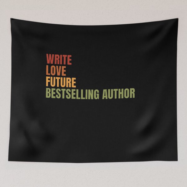 Item preview, Write. Love. Future Bestselling Author Gift designed and sold by leofel.