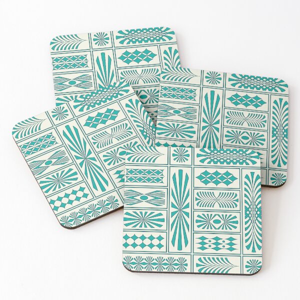 Item preview, Turquoise Blue Deco designed and sold by Diane Warren.