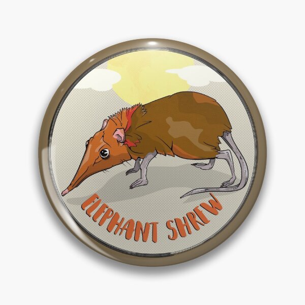 Item preview, Elephant shrew designed and sold by piedaydesigns.