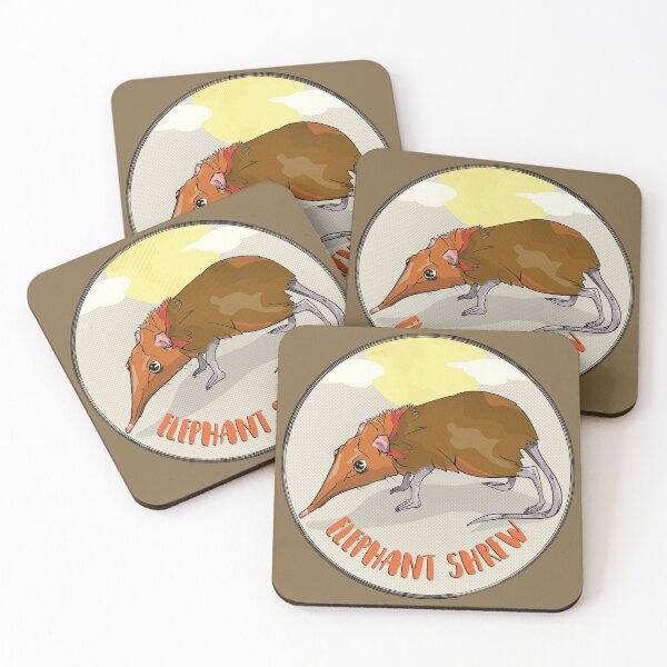 Item preview, Elephant shrew designed and sold by piedaydesigns.