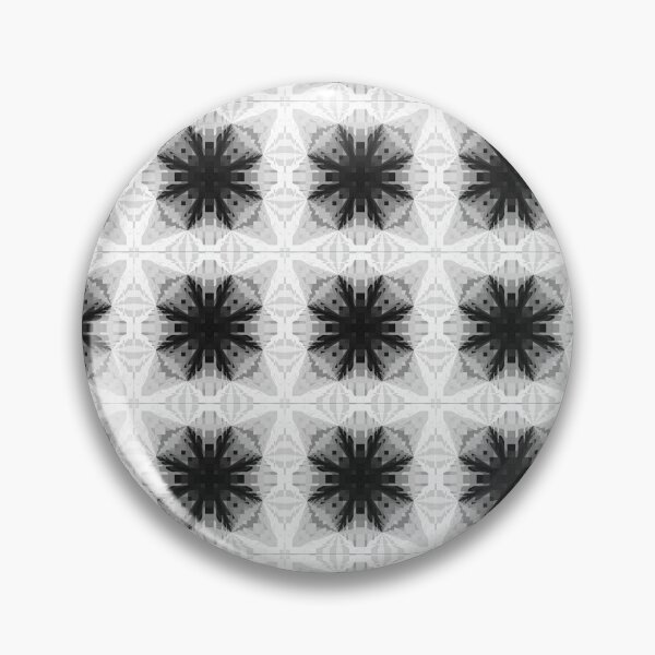 Aperçu de l'œuvre Modèle numérique de style étoile noir et blanc créée et vendue par LJWDesigns.