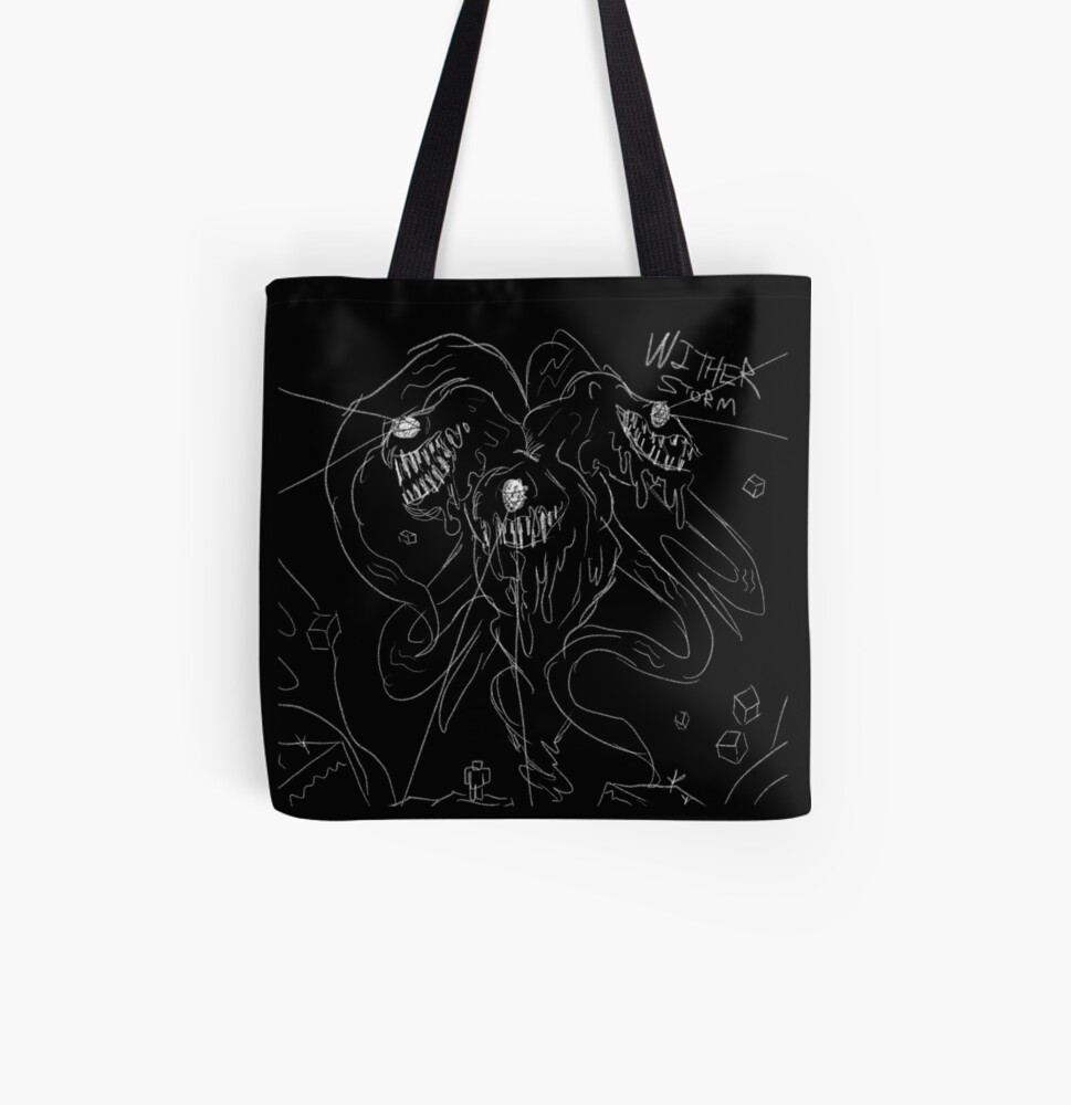 Wither Storm Illustration Minecraft Tote Bag for Sale by VibrantVortex