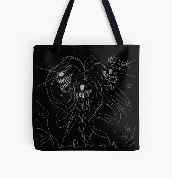 Wither Storm Illustration Minecraft Tote Bag for Sale by VibrantVortex