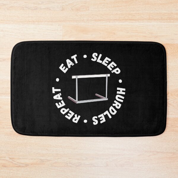 Item preview, eat sleep hurdles repeat designed and sold by Sinovius.