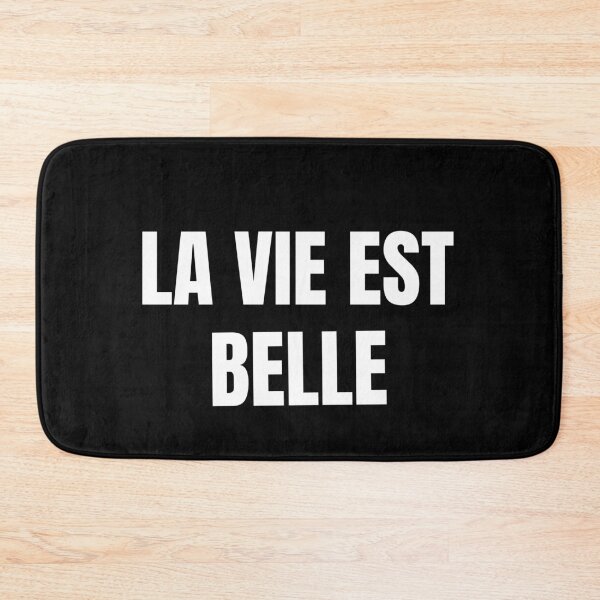 Item preview, La vie est belle - French Expression designed and sold by Sansmalice.