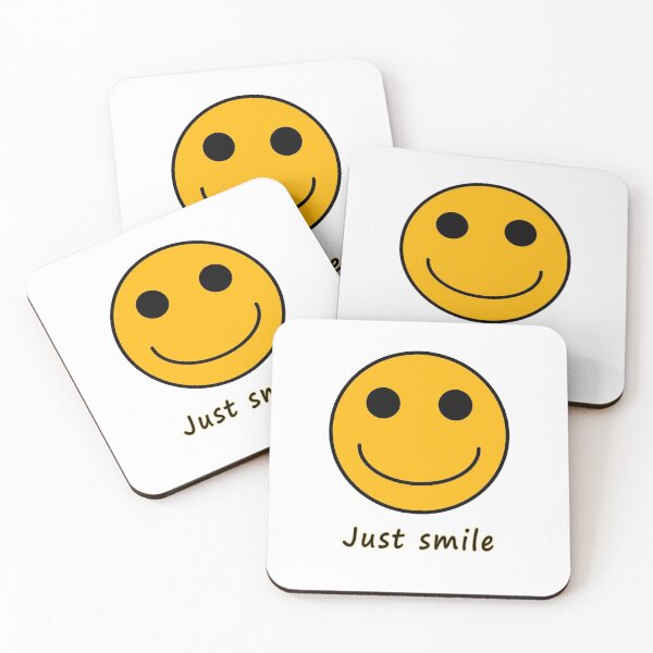 Item preview, just smile - smiley emoji designed and sold by 360-DESIGN.