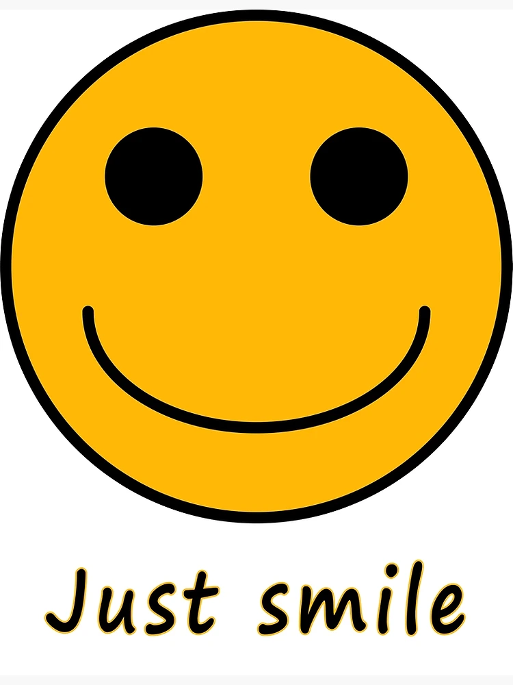 just smile - smiley emoji