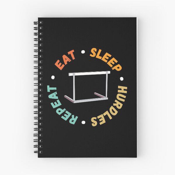 Item preview, eat sleep hurdles repeat designed and sold by Sinovius.