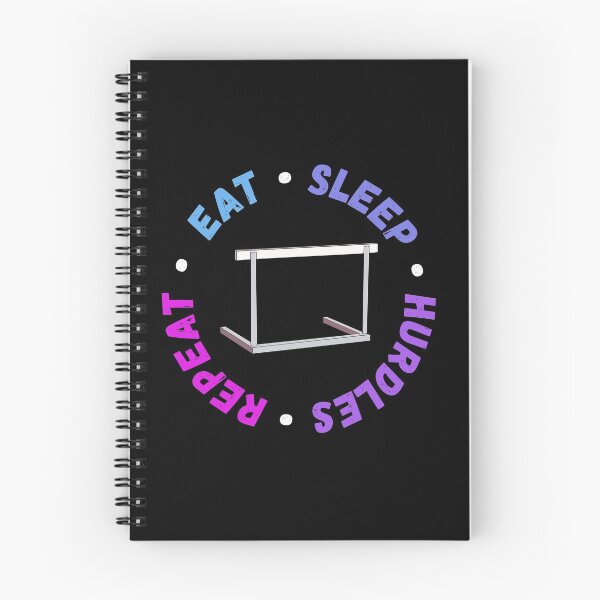 Item preview, eat sleep hurdles repeat designed and sold by Sinovius.