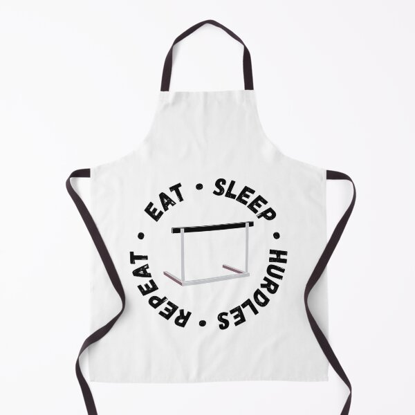 Item preview, eat sleep hurdles repeat designed and sold by Sinovius.