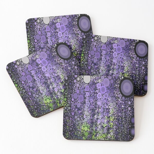 Item preview, Cute Aesthetic Purple Cercles pattern gift for digital art lover  designed and sold by AYACHI90.