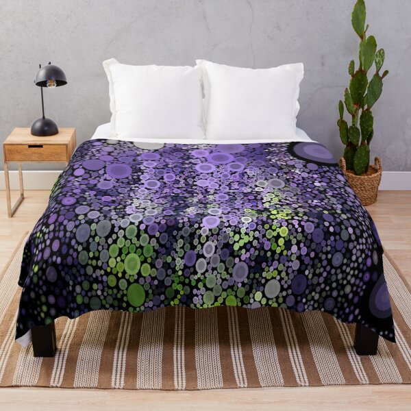 Item preview, Cute Aesthetic Purple Cercles pattern gift for digital art lover designed and sold by AYACHI90.