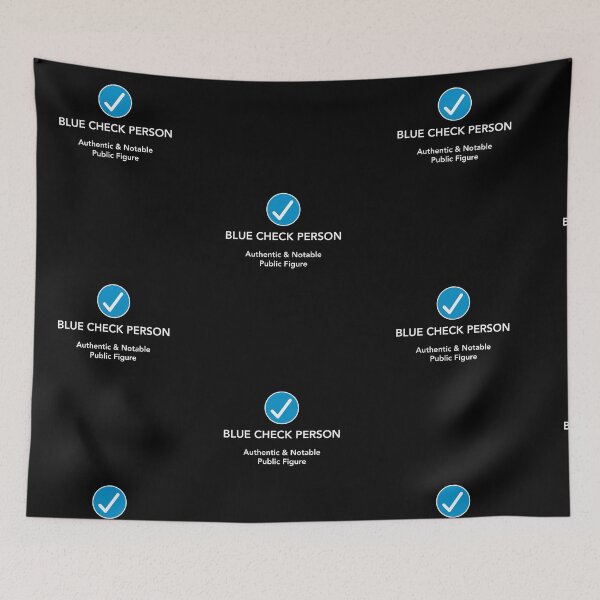 Item preview, Blue Check Person designed and sold by twHistory.