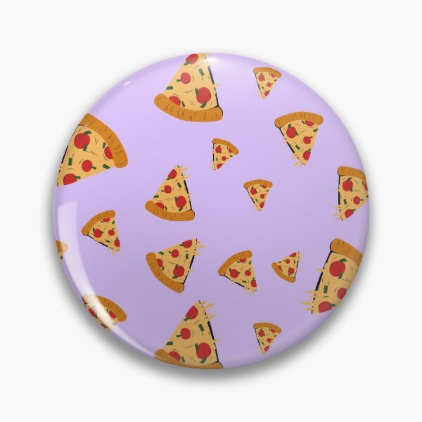 Item preview, purple pizza pattern designed and sold by NelBo.