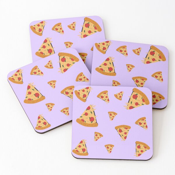 Item preview, purple pizza pattern designed and sold by NelBo.