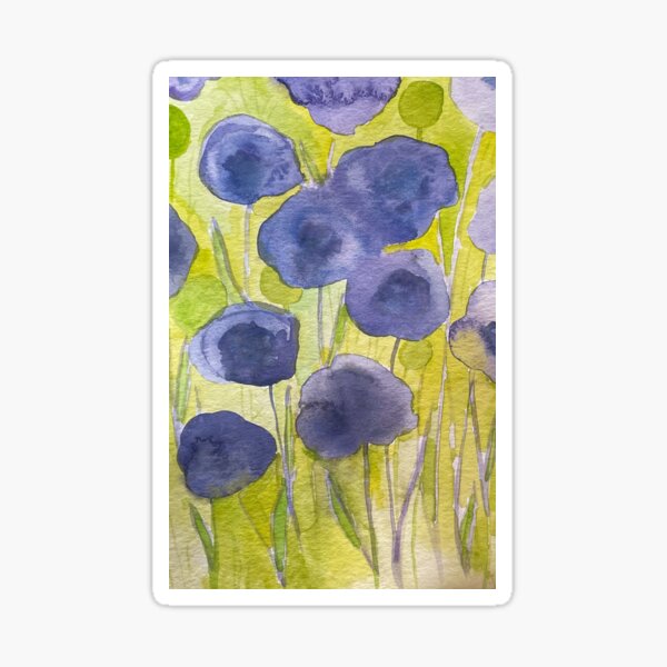 Violets Sticker
