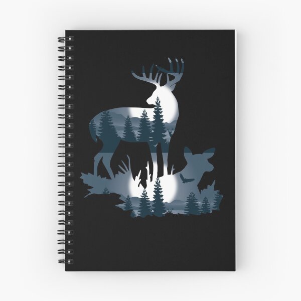 Item preview, It shows a deer moonlight - night design designed and sold by ChristopherIBK.